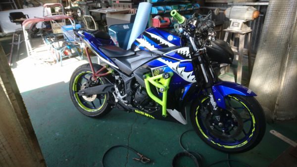 バイク部品修理