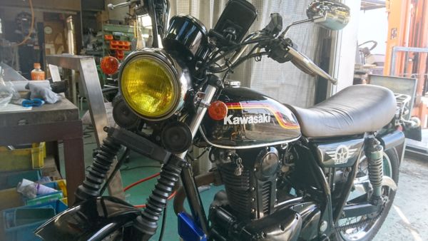 バイク溶接修理