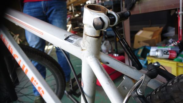 自転車溶接修理