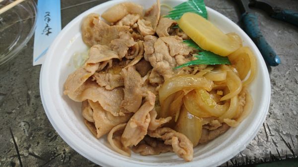 生姜焼き丼