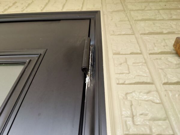玄関ドア溶接修理